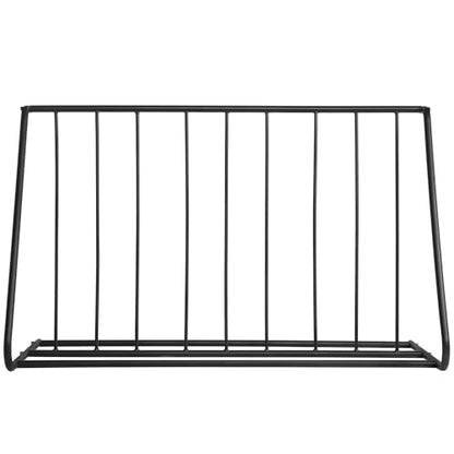 6 Bike Metal Rack Stand Freestanding Garage Bicycle Storage