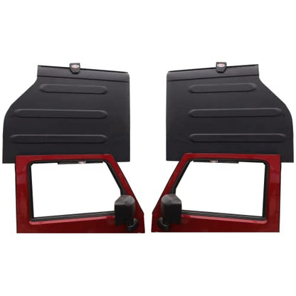 Garage Wall Freedom Panel & Wrangler Door Storage Hangers Combo Kit (4 Count)