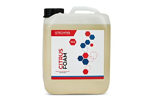 W4 Citrus Foam Shampoo and Degreaser for Cars (169 Fl Oz)