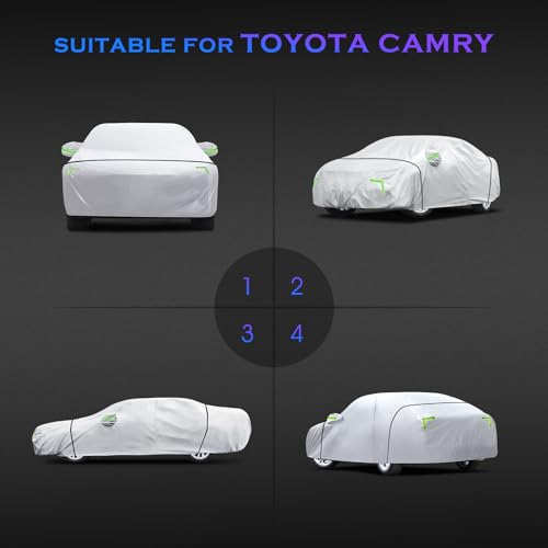 Car Cover Custom Fit for Toyota Camry 1996
