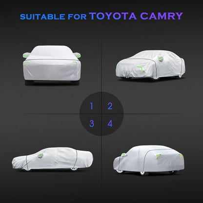 Car Cover Custom Fit for Toyota Camry 1996