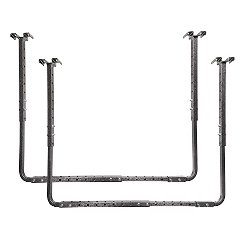 Adjustable Garage Ceiling Mount Storage Rack Kit