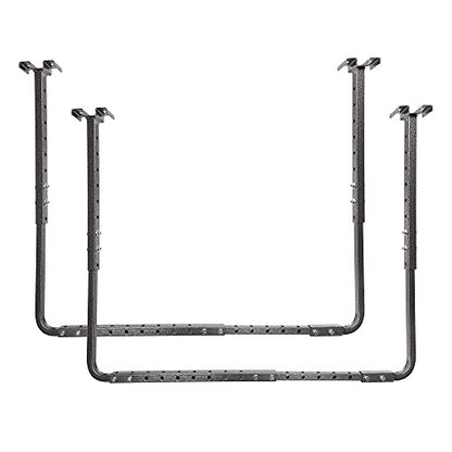 Adjustable Garage Ceiling Mount Storage Rack Kit