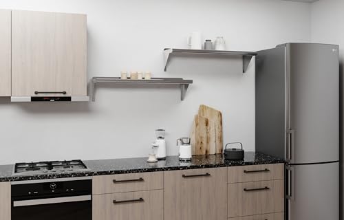 10 in. x 36 in. Stainless Steel Wall Mount Shelf