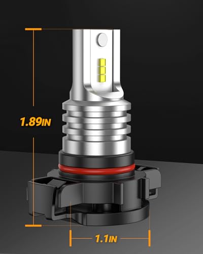 5201 5202 LED Fog Light Bulbs (2 Count)