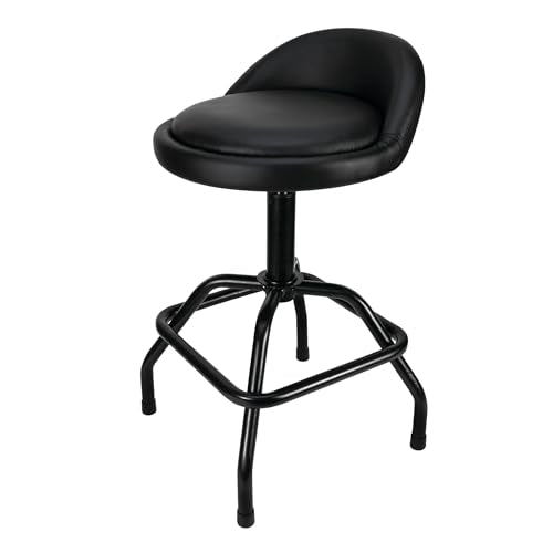 W85011 Pneumatic Swivel Bar Stool with Back Support