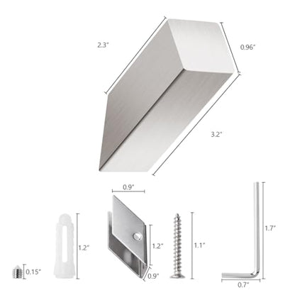 Towel Hooks Brushed Nickel Stainless Steel