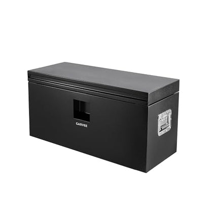 30 in Black Steel Truck Bed Tool Box