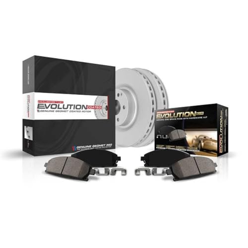 Z17 Brake Pad & Fully Coated Rotor Kit Front CRK1358