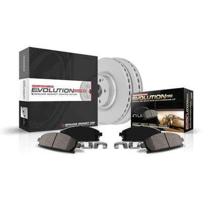 Z17 Brake Pad & Fully Coated Rotor Kit Front CRK1358