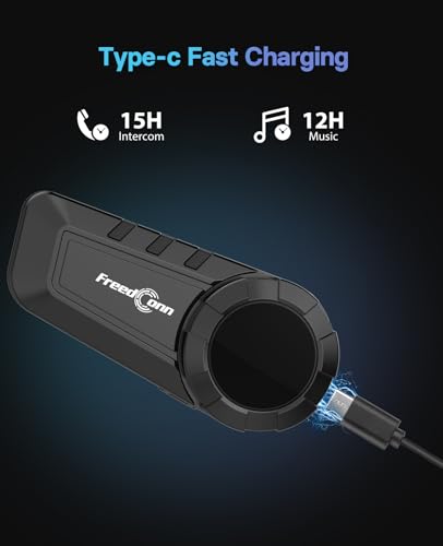 KY PRO Motorcycle Bluetooth Headset (2 Count)
