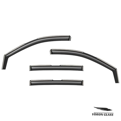 in Channel Extra Durable Rain Guards for Ford Ranger 2024