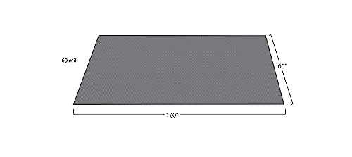 Small Coin Pattern Vinyl Garage Flooring Mat