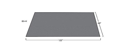 Small Coin Pattern Vinyl Garage Flooring Mat