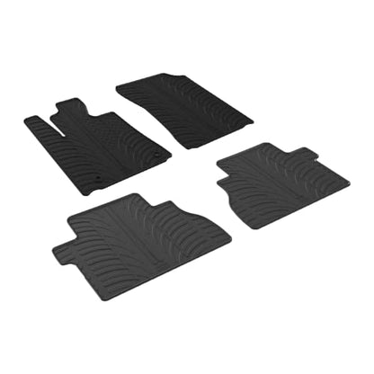 Rubber Floor Mats for Toyota Tundra CrewMax