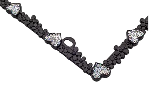3D Shining Daisy Heart License Plate Frame from Pure Zinc Alloy Metal Perfect Plate Holder