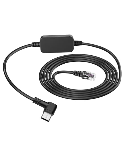 PD3.0 Type C RJ11 Radar Detector Cable for Escort