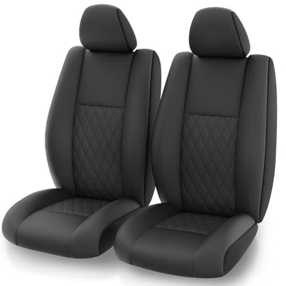 Front Faux Leather Seat Covers Custom Fit for Jeep Grand Cherokee WK2 2011 (2 Count)