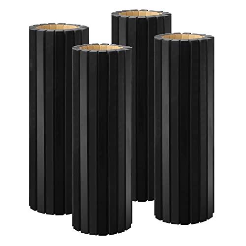 Garage Wall Protector Foam Column Guard for Parking Lot 4Pk Car Door Bumper (4 Count)