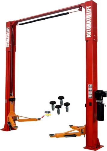 12000 lbs Extra Height 167inch 2 Post Lift Two Post Car Lift Auto Lift Car Lift Hoist 2 Post Car Lift for Home Garage and Shop Repair