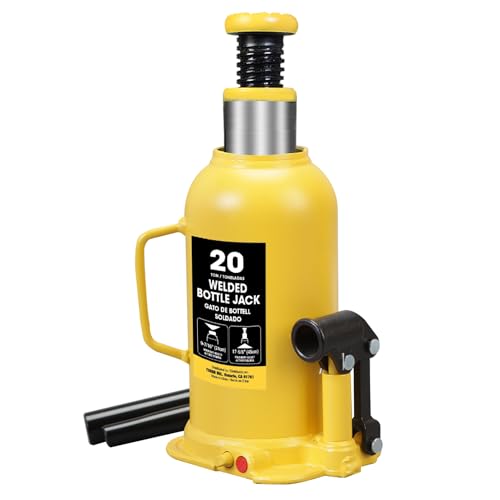 20 Ton Bottle Jack All Welded Hydraulic Jack with 2