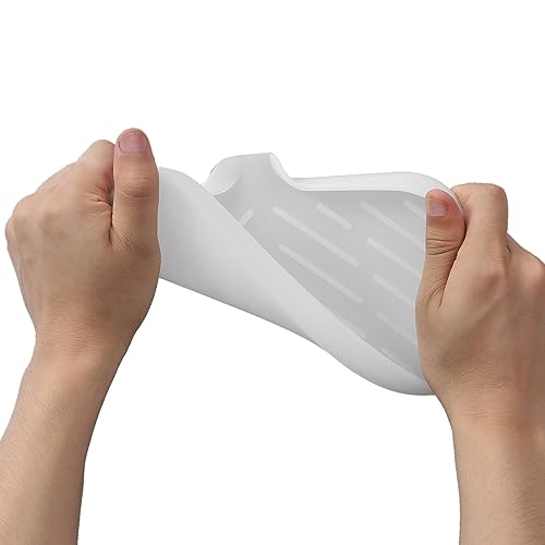 Silicone Soap Dish with Drain Spout