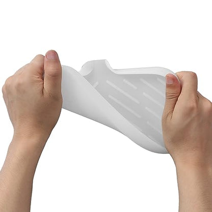 Silicone Soap Dish with Drain Spout