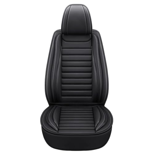 Black Car Seat Cover with Lumbar Support (5 Count)