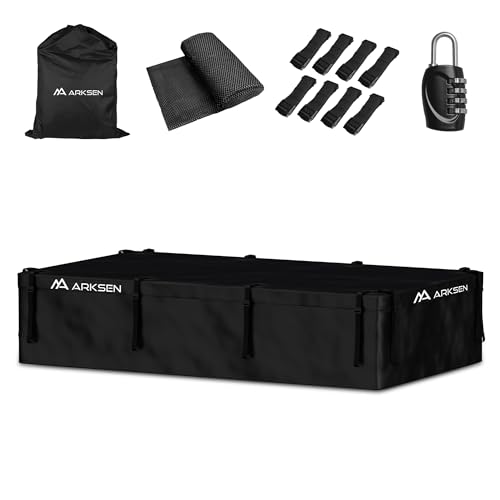 Extra Wide 42 Cubic Feet Waterproof Rooftop Cargo Carrier Bag Heavy Duty Car Roof Rack Bag for Full