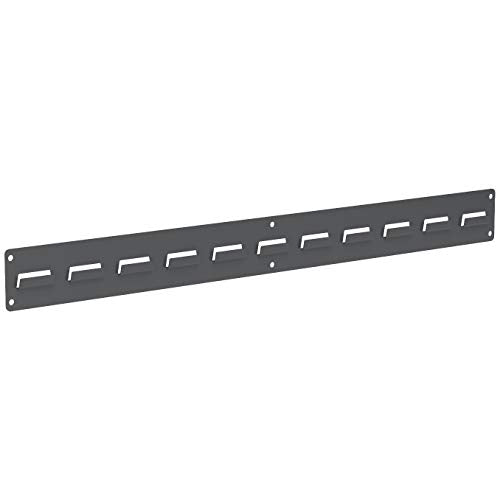 30632 Heavy Duty Wall Mount Garage Storage Steel Louvered Rail (2 Count)