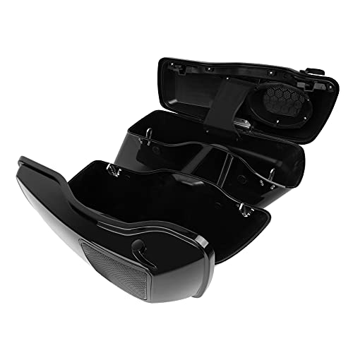 Motorcycle 5" Stretched Saddlebags Fit For Harley Touring 2014 (2 Count)