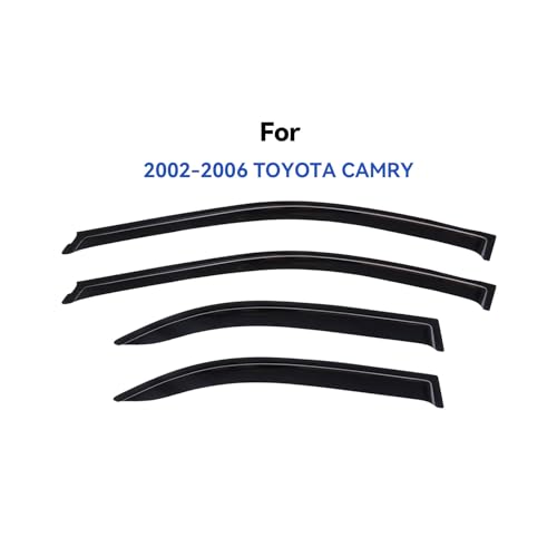 Window Visors Rain Guards for 2002