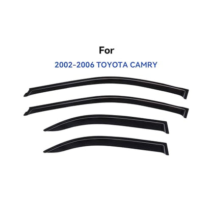 Window Visors Rain Guards for 2002