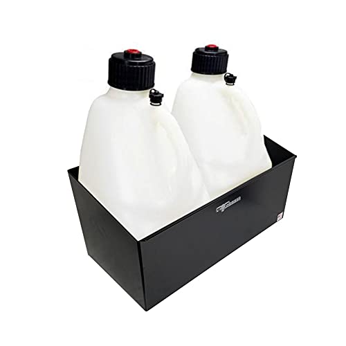 Double Utility Jug Holder Organizer Storage Rack