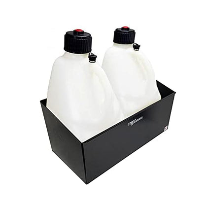 Double Utility Jug Holder Organizer Storage Rack