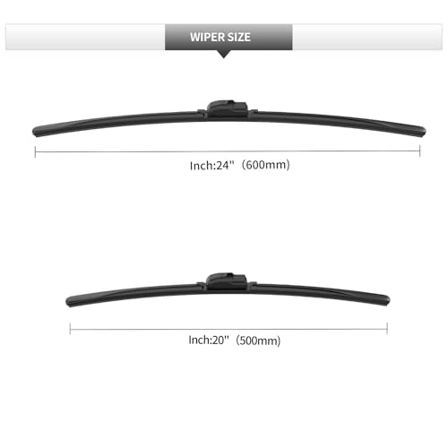 Front Windshield Wiper Blades for BMW X6 2014