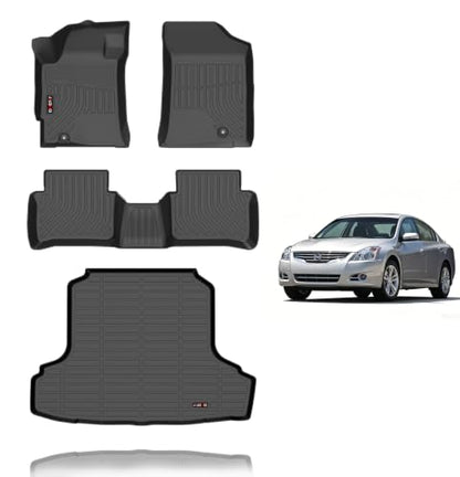 Floor Mats & Cargo Liner for 2007 2008 2009 2010 2011 2012 Nissan Altima Sedan S