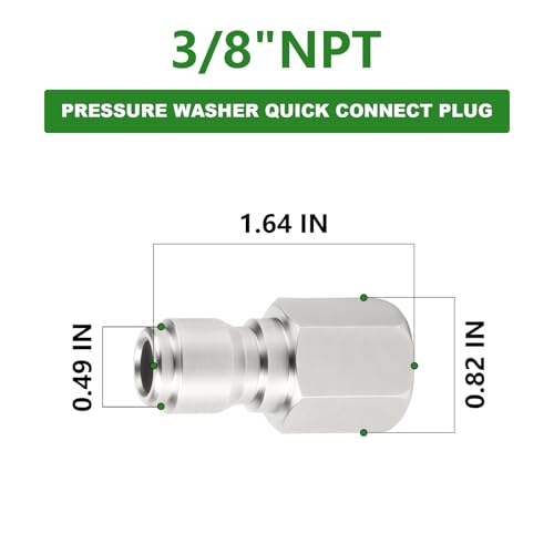 4PCS 304 Stainless Steel 3 (4 Count)