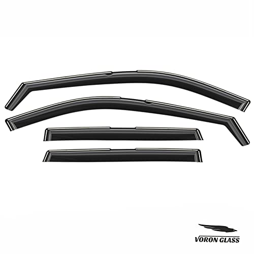 in Channel Extra Durable Rain Guards for Nissan Rogue 2021