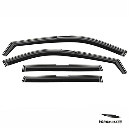 in Channel Extra Durable Rain Guards for Nissan Rogue 2021