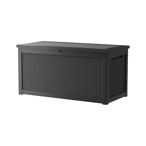 320 Gallon Lockable Resin Deck Box