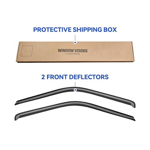 Window Visors Rain Guards for 1988
