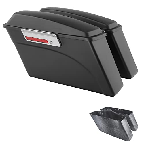 Motorcycle Saddlebags Hard Saddle Bags For Harley Touring 1993 (2 Count)