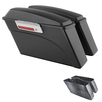 Motorcycle Saddlebags Hard Saddle Bags For Harley Touring 1993 (2 Count)
