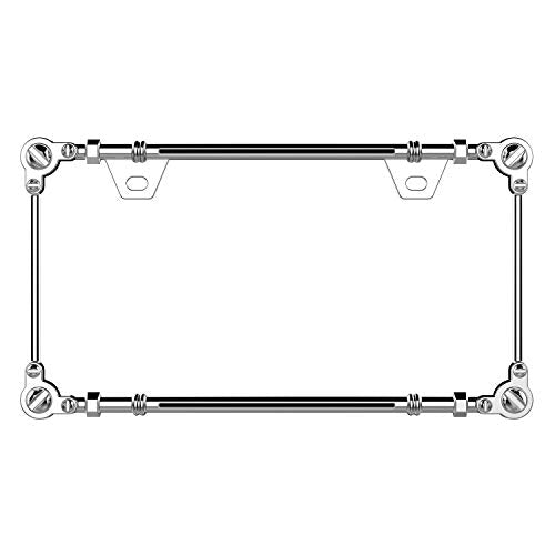 3D Chrome License Plate Frames