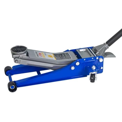 6600lbs 3Ton Low Profile Floor Jack with Foot Pedal Dual Piston Hydraulic