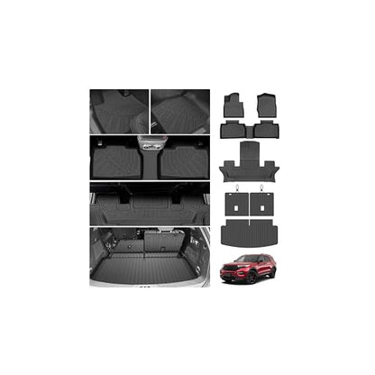 Floor Mats for Ford Explorer 2020 (3 Count)