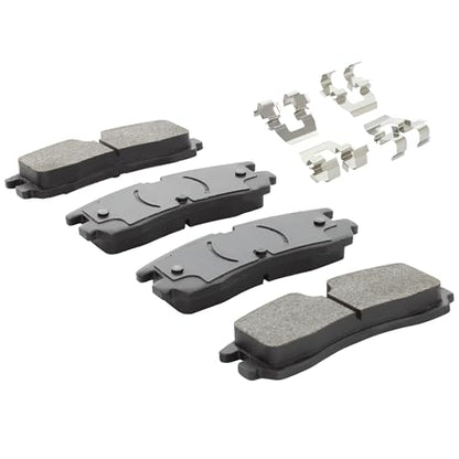 Rear Semi Metallic Brake Pads