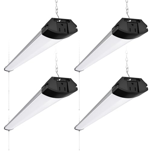 BS84 LED Shop Lights 4FT for Workshop (4 Count)
