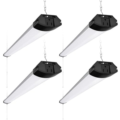 BS84 LED Shop Lights 4FT for Workshop (4 Count)